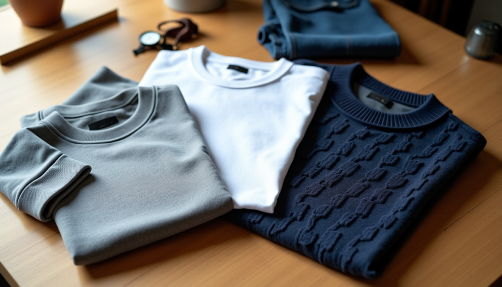 Sweats, t-shirts et pulls : les essentiels d’une garde-robe masculine intemporelle